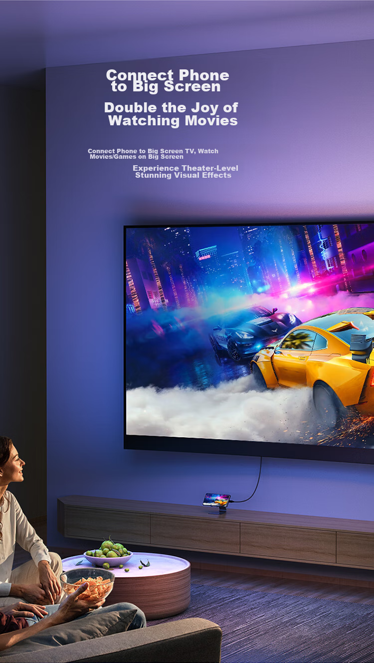 Кабель-переходник Type-C на HDMI