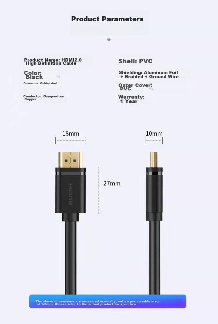 Кабель HDMI UNITEK 2.0