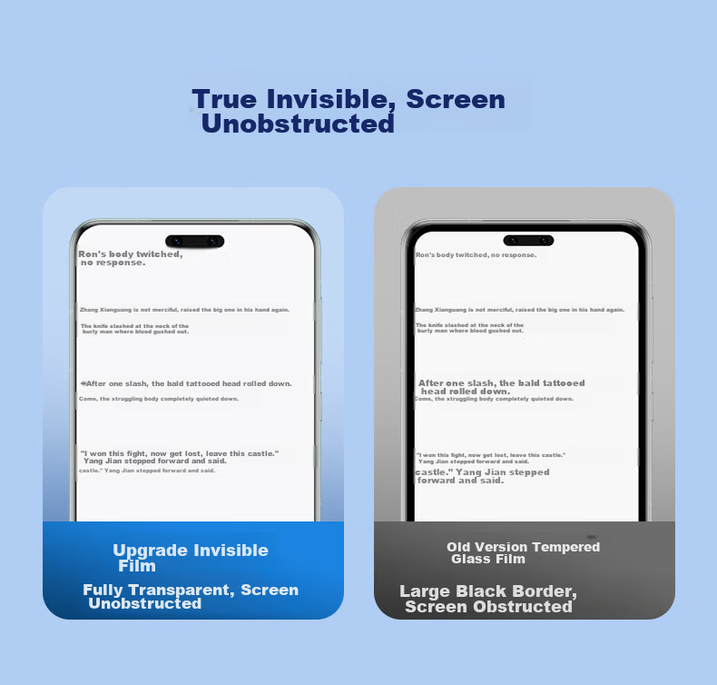 Защитная пленка LLUNC для Huawei Pura70Pro/Pro+/Ultra, гидрогелевая, полноэкранная, противоударная, прозрачная, 2 шт.