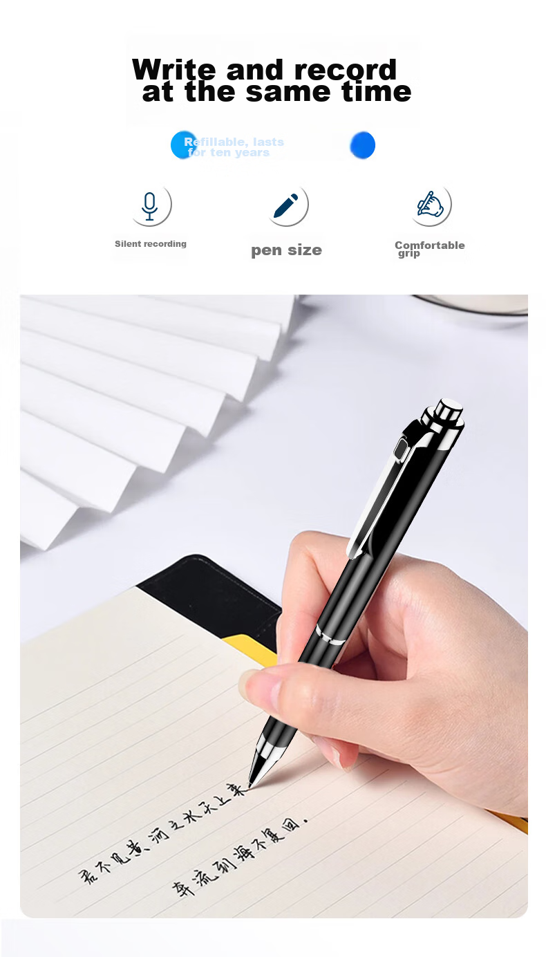 Диктофон Shinco V-09 Pro, 32 ГБ, с ИИ-функциями, шумоподавлением и записью голоса