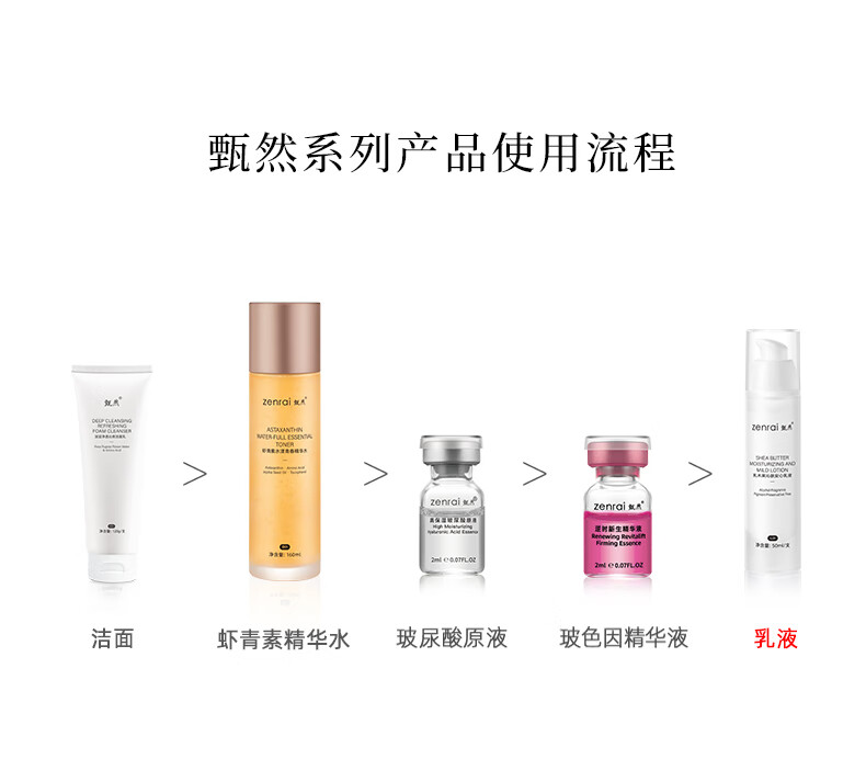 甄然乳木果沁肤安心乳液补水保湿润肤乳50ml（清爽无油 有效保湿）