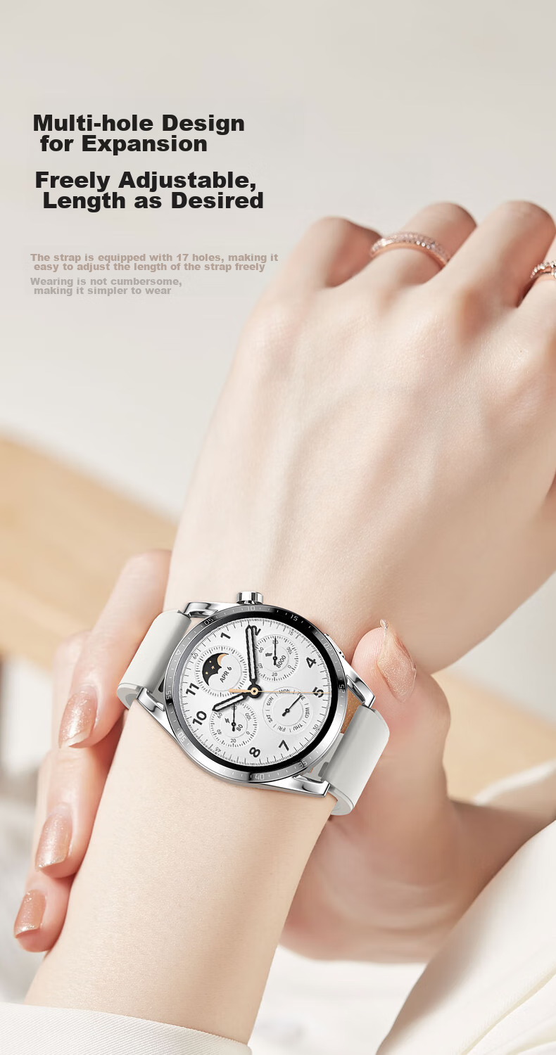Ремешок CangHua для Xiaomi Watch S4, S3, S2, S1, S1Pro, Color2, Color Sport Edition, водонепроницаемый, дышащий, спортивный, силиконовый