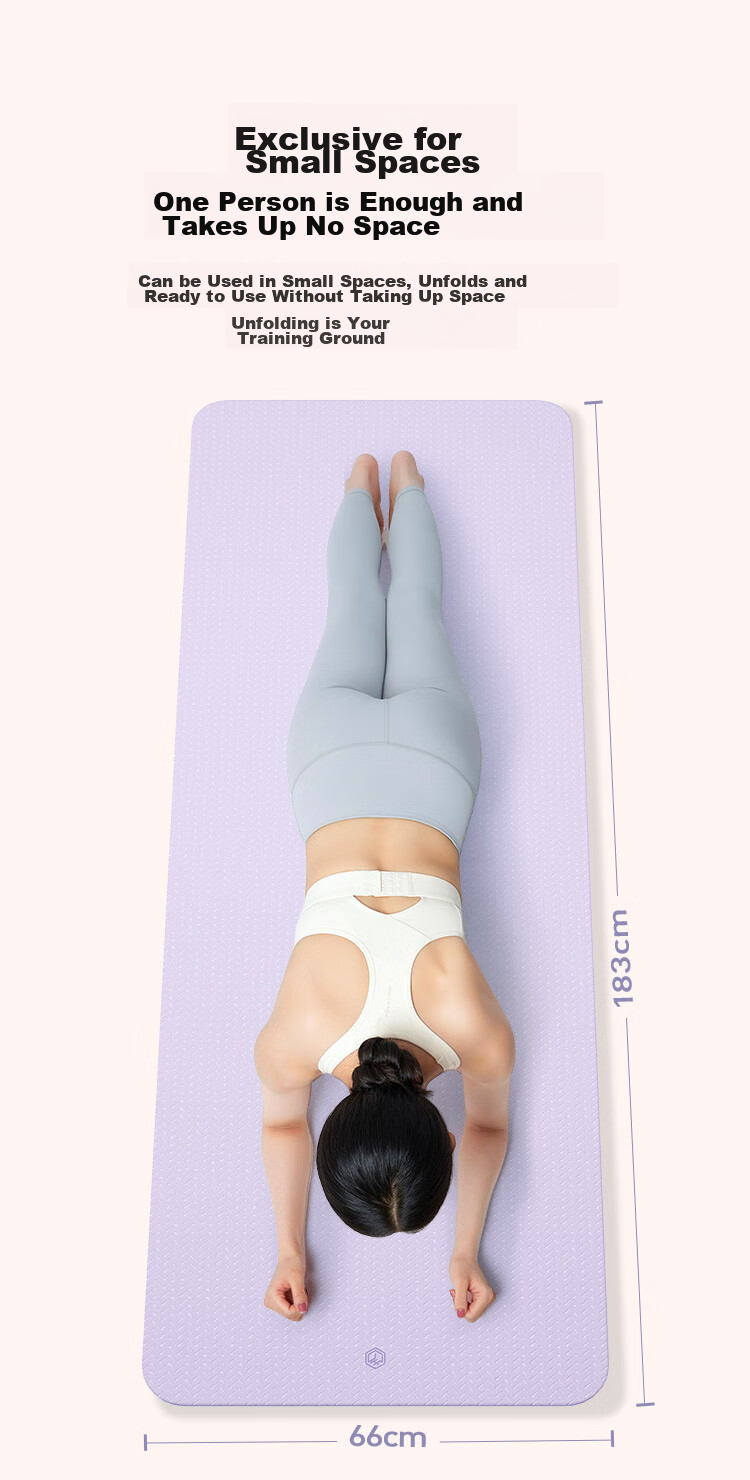 Коврик для йоги и фитнеса