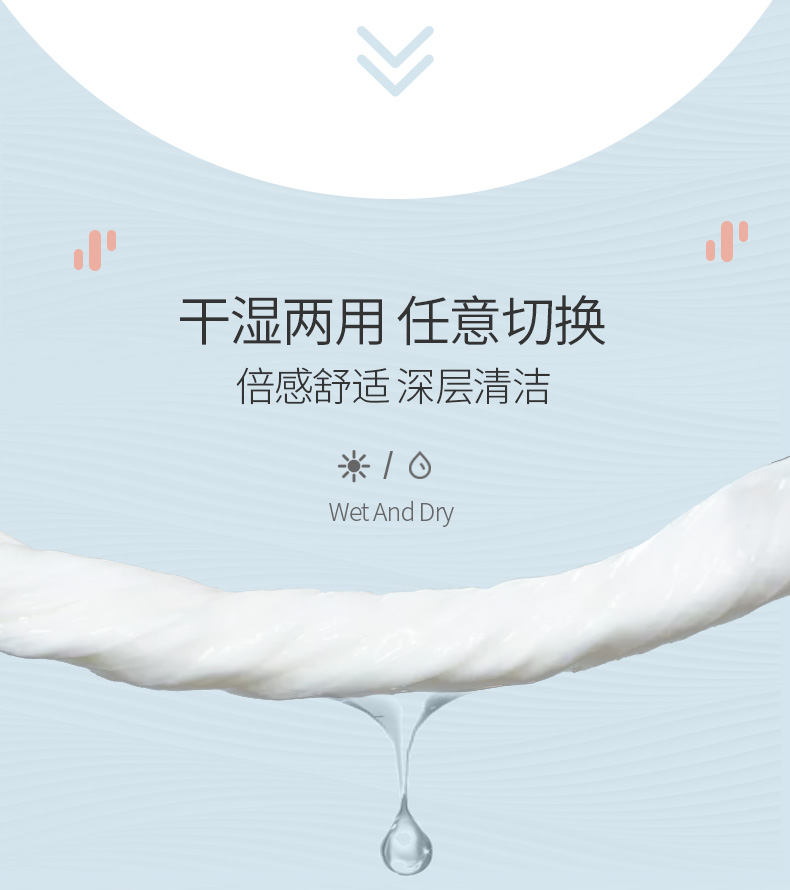 尖工洁面巾一次性洗脸巾洗面美容巾擦脸巾抽取式 100片装