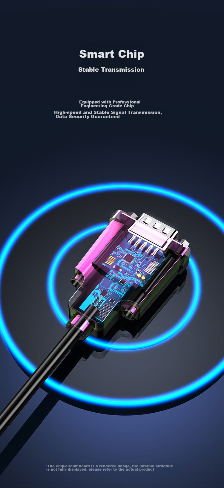 Кабель Shengwei USB to RS485, 1 метр, AML2010G, промышленный