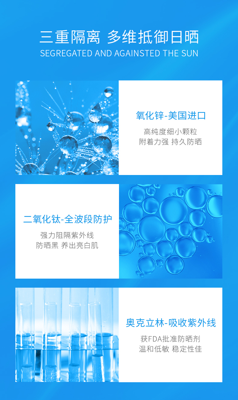 WIS美白防晒乳120ml 隔离防晒霜 喷雾男女脸部脖子全身夏季防晒