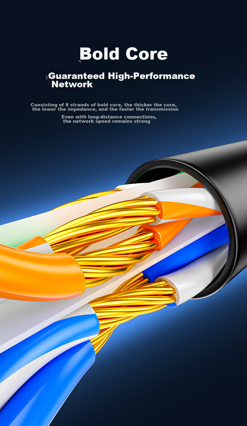 Кабельная сборка SAMZHE Cat6 Ethernet Right-Angle Elbow, 10 Gigabit Network Cable, 1 метр, черный
