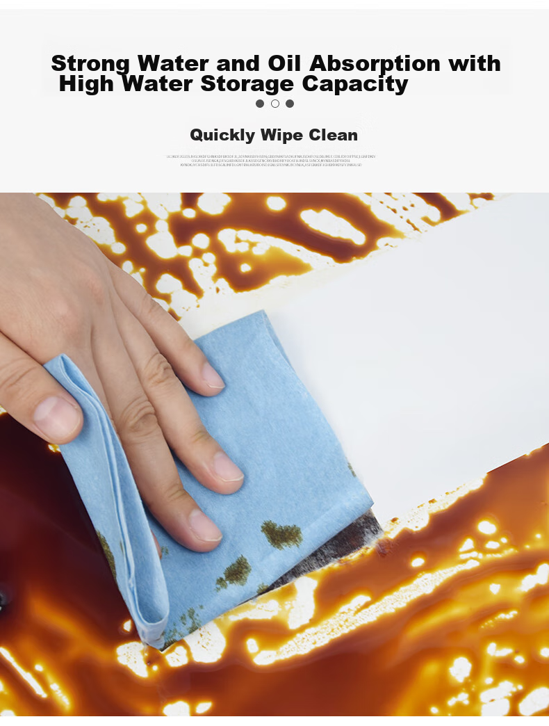 HANYANGCLEAN Промышленная безворсовая протирочная бумага, нетканый материал, впитывающий масло и пятна, безпылевая салфетка для мастерских и лабораторий, белый большой рулон 25x38 см (500 листов/рулон)