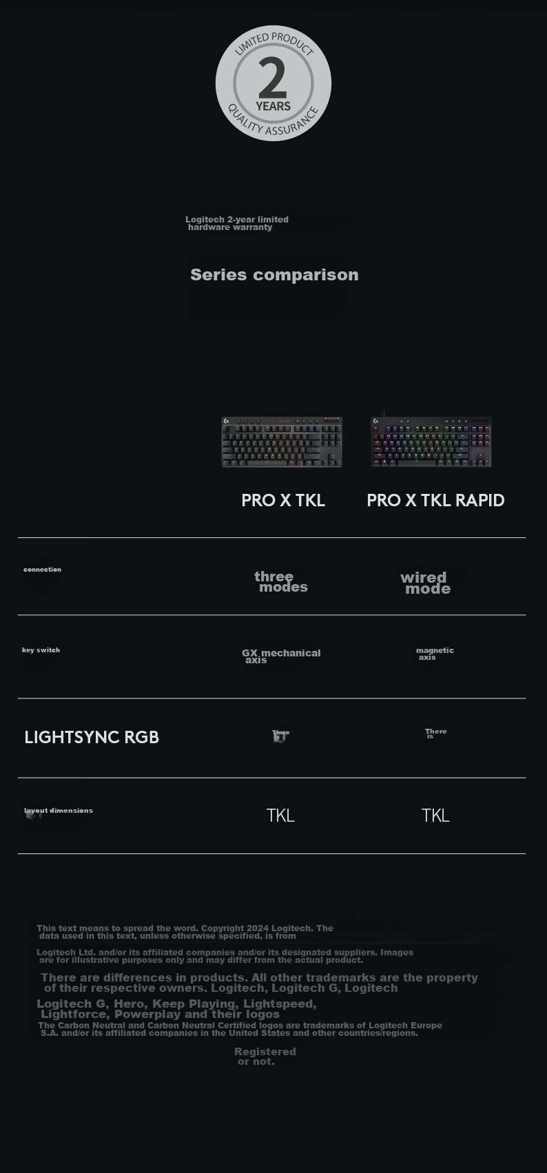 Игровая клавиатура G PRO X TKL RAPID, механическая, с магнитной осью, Quick Silver, для FPS, Vanguard, Warzone, RT Quick Trigger (розовый)