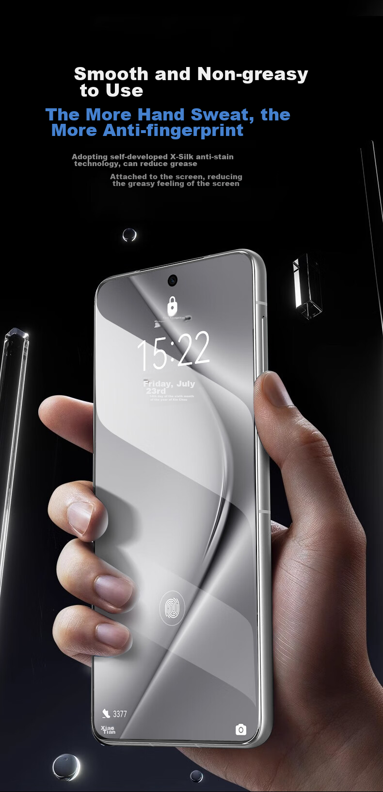 Защитная пленка DIVI для Huawei Pura 70 Pro, антибликовая, гидрогелевая, противоударная, 28°