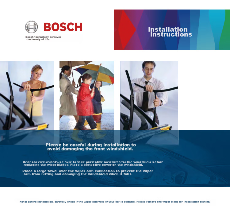 Дворники Bosch Fire Wing Bone U-Type 24/16 (для Chevrolet Cavalier/Lova RV/Sail)