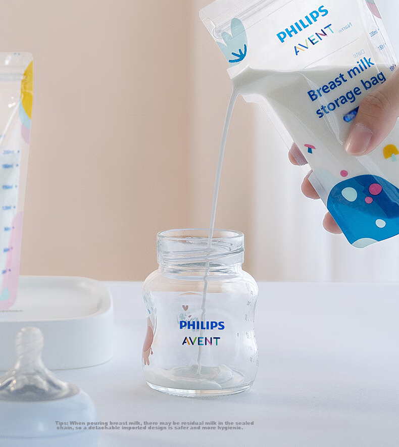 Молокосборники AVENT Philips, пакеты для хранения грудного молока, портативная упаковка, 30 шт.