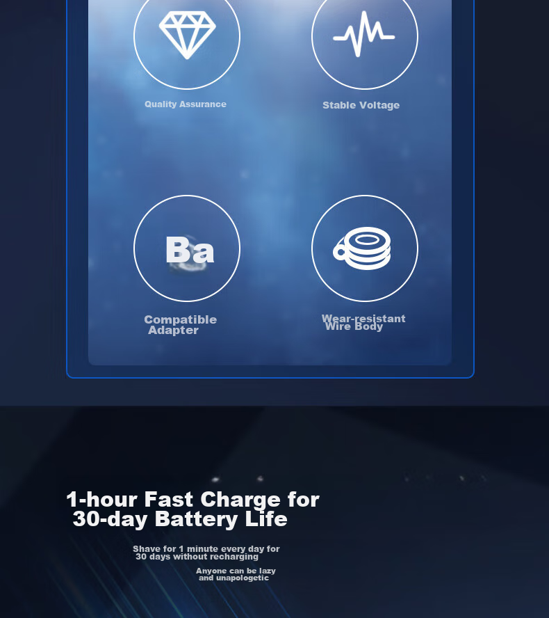 Совместимый кабель для зарядки Shishan для электробритв Philips, машинок для стрижки волос, бритв PQ888/889/S891/S1113/S1118/S1213/S5831/X5005-5V