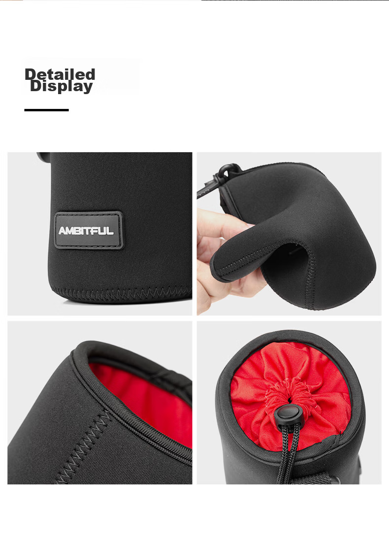 Светодиодный прожектор AMBITFUL LP15 для студийной фотосъемки, универсальный, черный