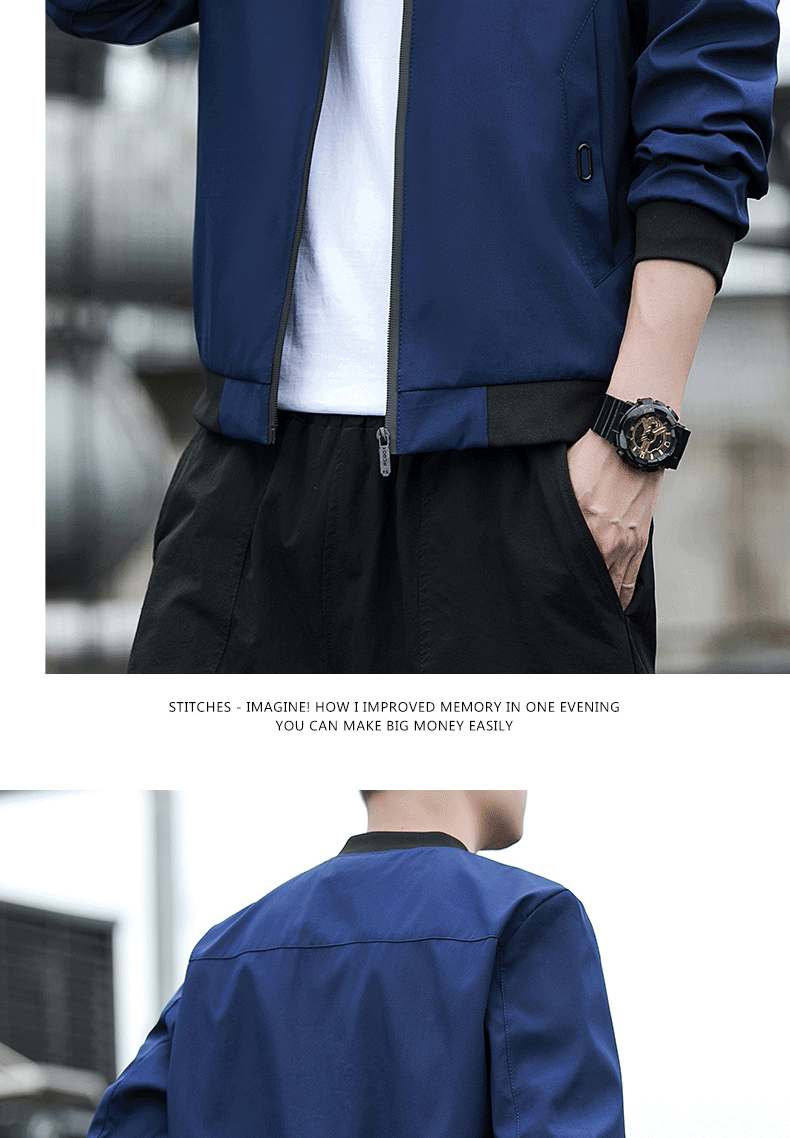 Мужская куртка JEANSWEST OUTDOOR, весенне-осенняя, трендовая, с воротником-стойкой, свободного кроя, светло-серая, размер 2XL