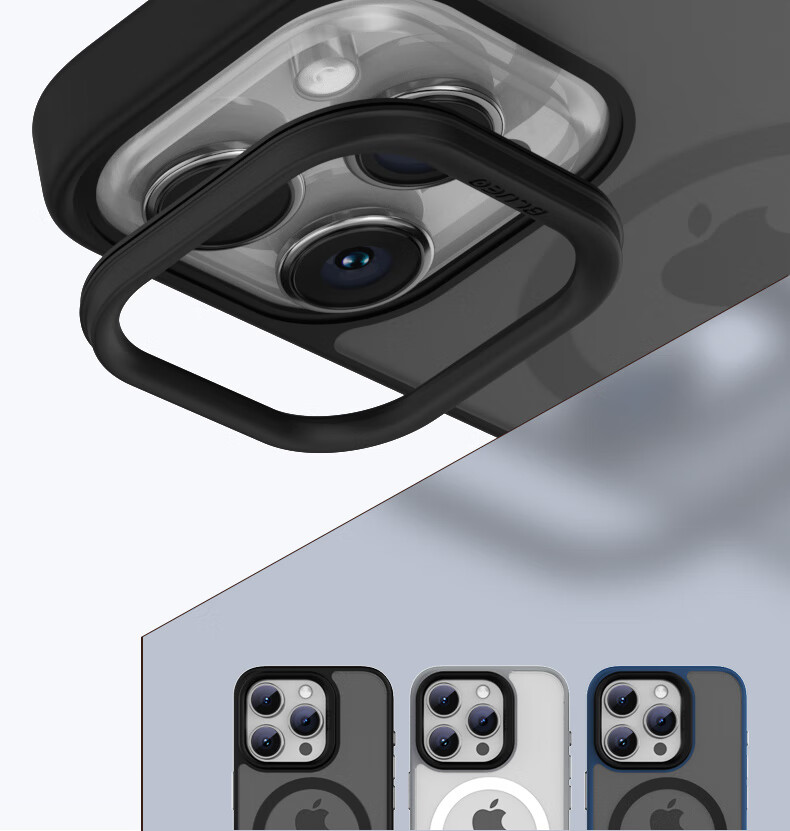 Чехол Lanxingxiansheng для iPhone 15 Pro, MagSafe, силиконовый, темно-синий