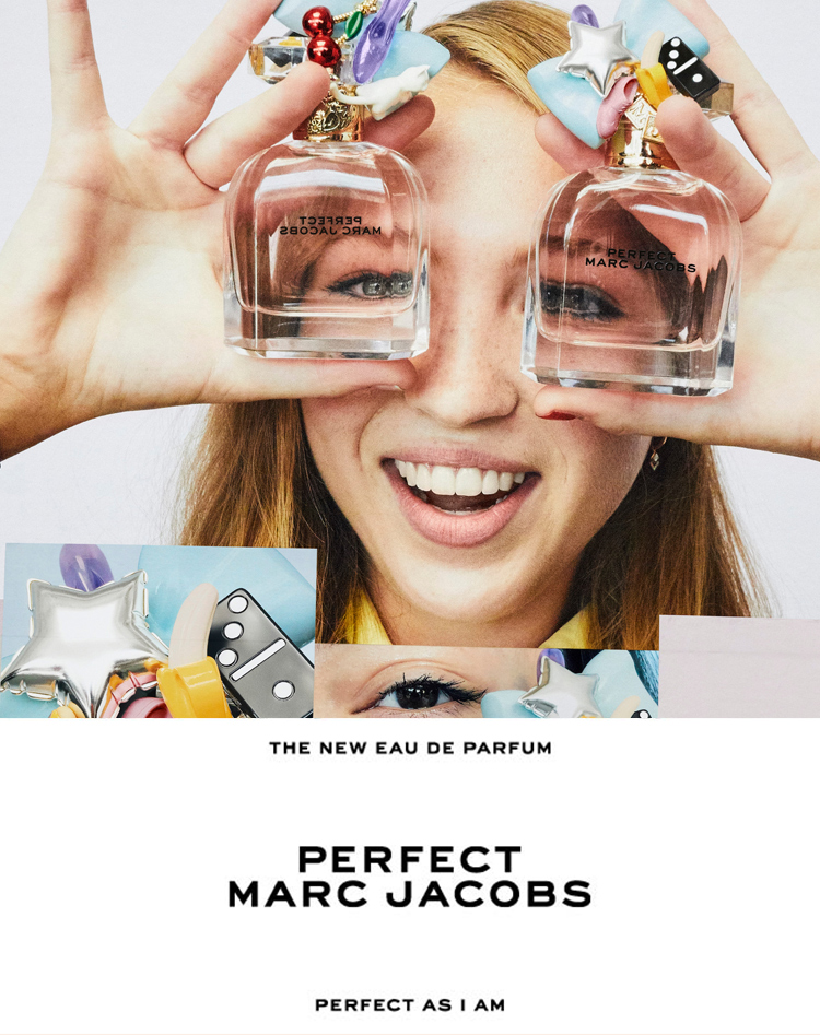 莫杰（MARC JACOBS）玩美小姐香水礼盒50ml(50ml+化妆包+4ml) 节日礼物送女友