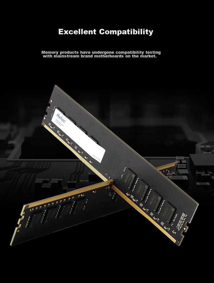 Модуль памяти Netac 16GB DDR4 2666MHz для настольных ПК, серия Ultra-Light