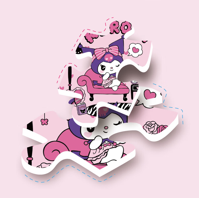 Магнитный пазл Dayanxiaowa Coolomi Sanrio, 150 деталей, для детей от 6 лет, подарок на Новый год