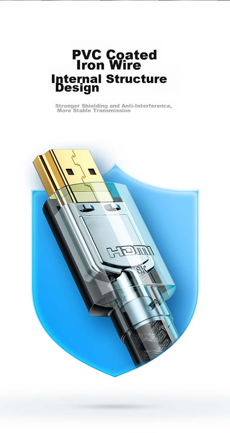 Кабель HDMI Shengwei версии 2.1, 1 метр, 8K 60Hz 4K 240Hz, для ноутбуков, ТВ-приставок, мониторов, проекторов, AHH4010G, совместим с HDMI 2.0