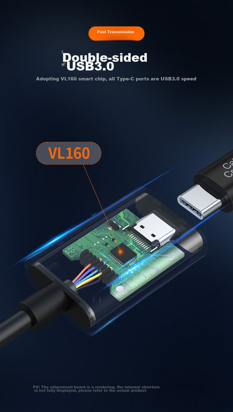 Переходник USB Type-A на Type-C