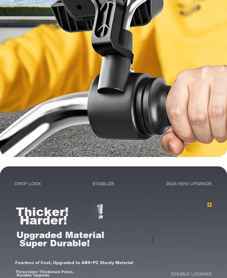 Крепление для телефона Move iron на электровелосипед, мотоцикл, универсальный кронштейн для навигации, стиль зеркала заднего вида, быстросъемный