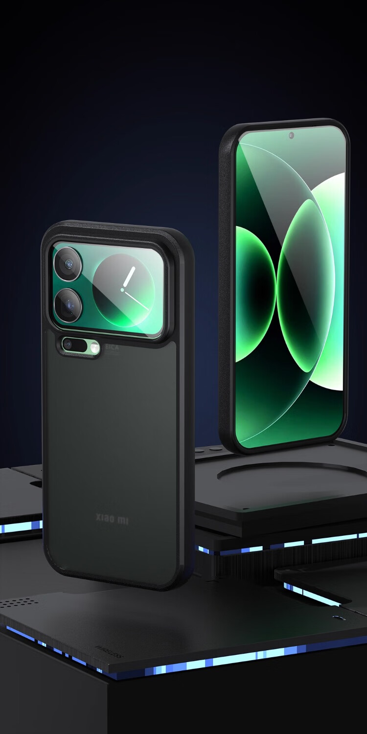 Чехол-накладка Smorss для Xiaomi 17 Pro Max, матовый, полупрозрачный, противоударный, антиотпечатки