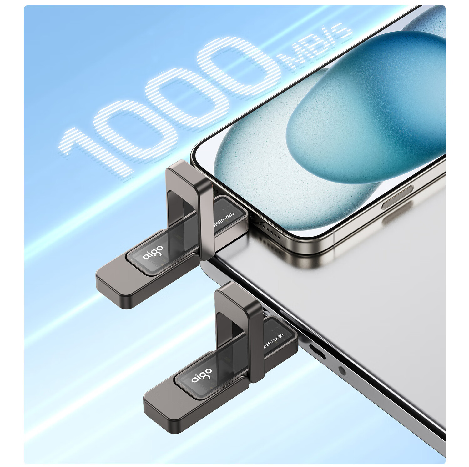 Aigo U399 1TB USB 3.2 Type-C SSD накопитель