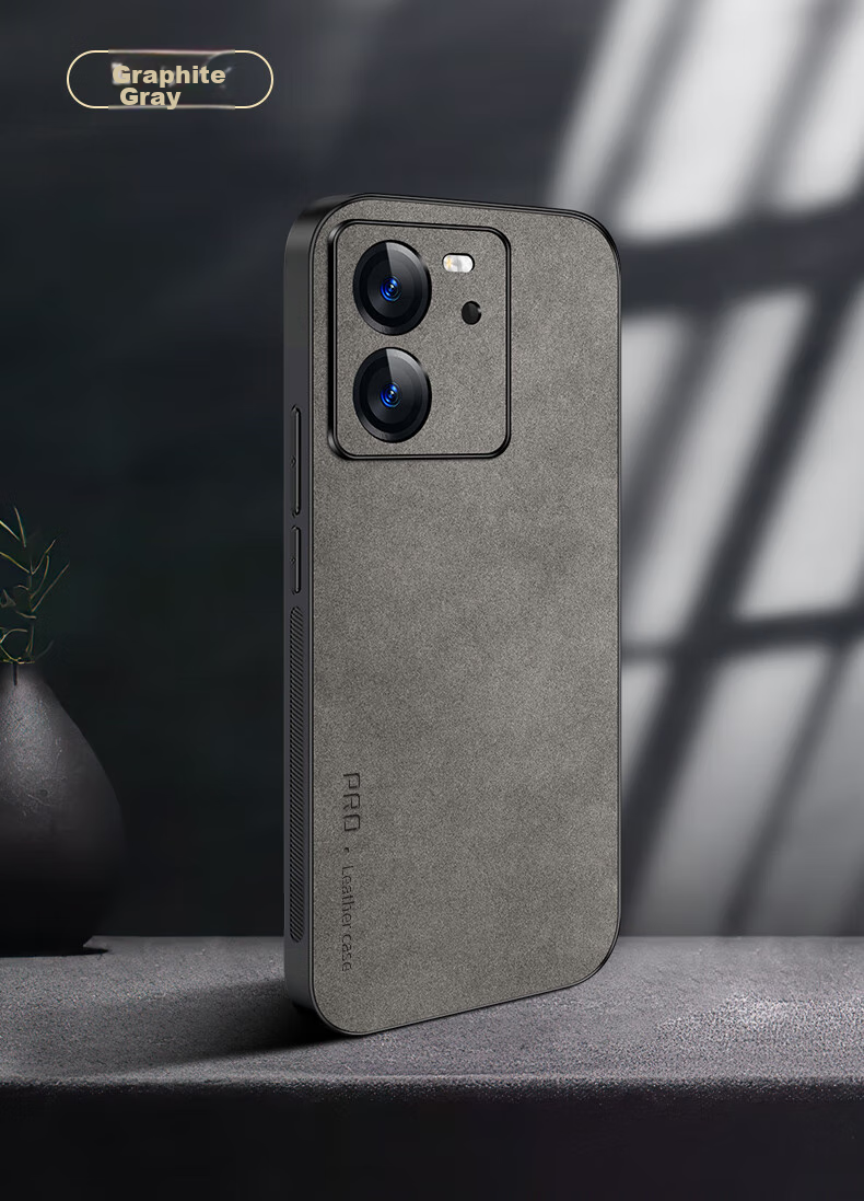 Чехол для Xiaomi Redmi K60 Ultra Shangsu, защита камеры, кожаный, черный