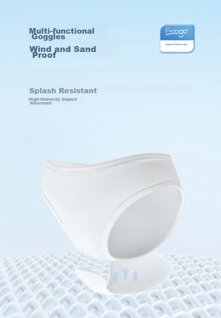 Одноразовое нижнее белье Freego Pure Cotton для женщин, стерилизованное EO, полностью хлопковое, не требует стирки, для беременных, послеродовое, менструальное, для путешествий, белое, размер L, 5 шт.
