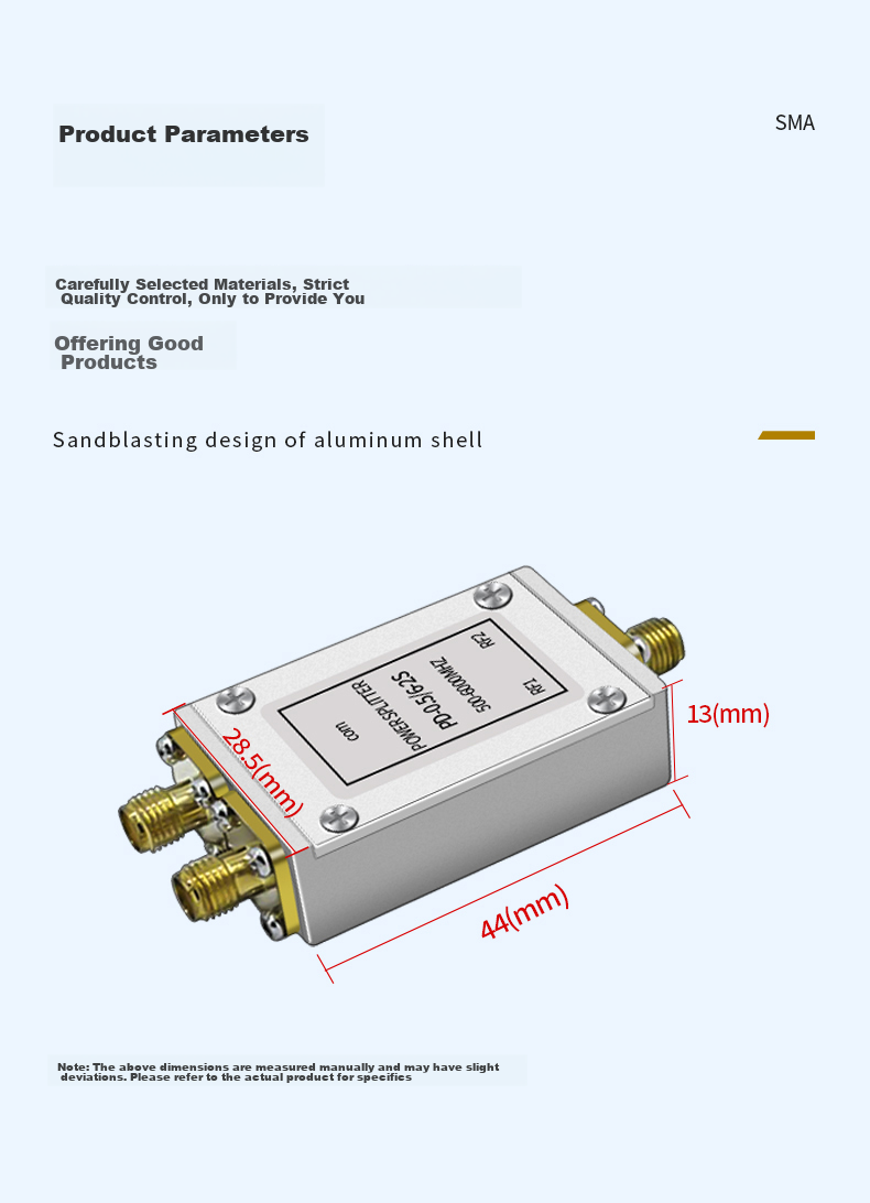 SHOCHAN SQ-SMA12-K Сплиттер мощности SMA, 0.5-6 ГГц, 1 вход/2 выхода, женский разъем SMA