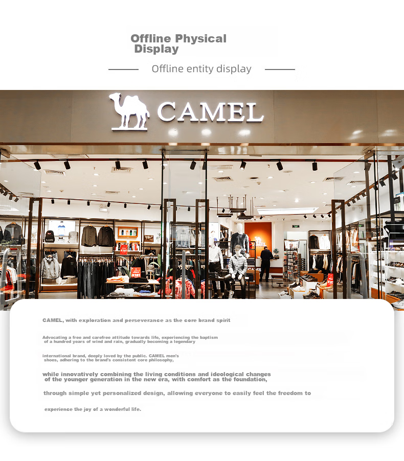 Мужские туфли CAMEL Business Casual, натуральная кожа, черные, размер 43