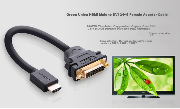 Переходник HDMI на DVI