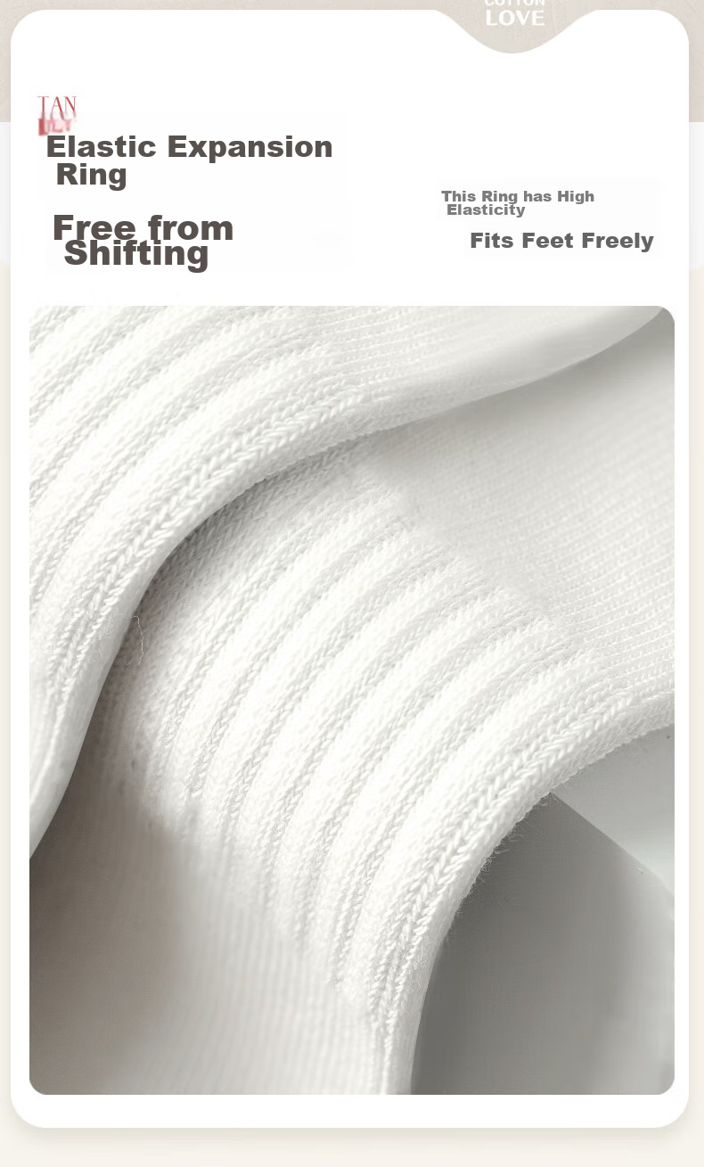 Мужские носки Mianxiaonian, средняя длина, 100% хлопок, антибактериальные, устойчивые к запаху, черные, дышащие, 6 пар