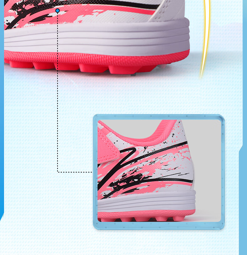 Детские футбольные бутсы Li-Ning для возраста 6-12 лет, с шипами TF, для юношей, для тренировок и соревнований, размер 32