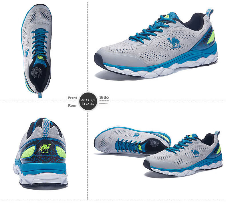 Мужские кроссовки CAMEL Mesh Breathable Lightweight Shock-Absorbing Running Shoes CSS221L0032, синий индиго, размер 42