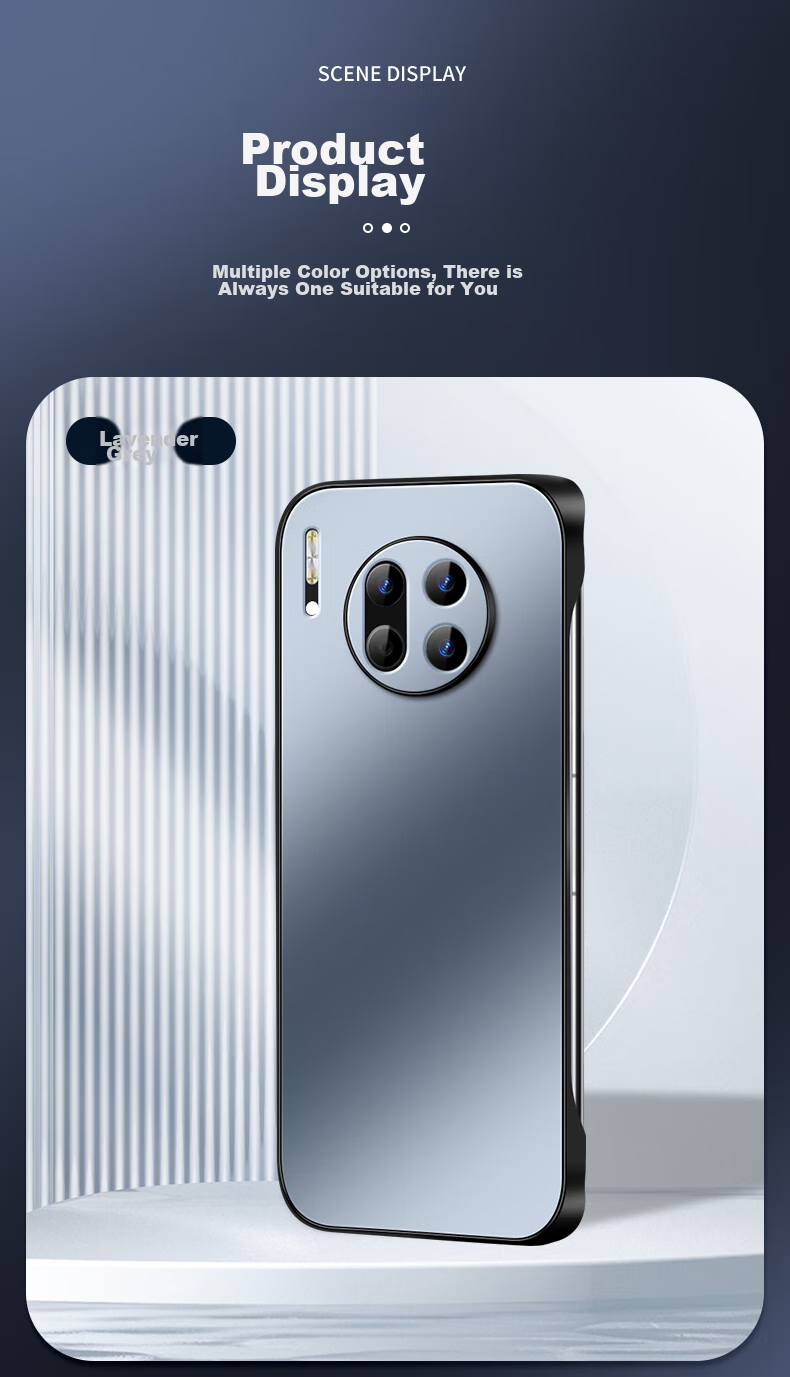 Чехол для Huawei Mate30 Pro/Mate30e Pro Shangsu, AG матовый, противоударный, черный