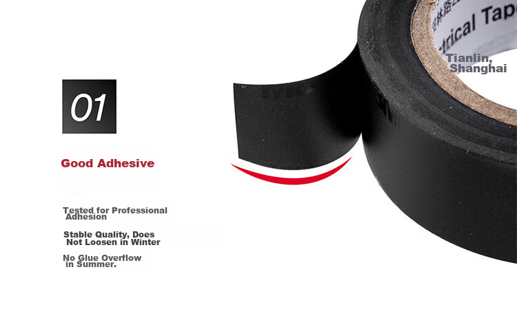Изолента 3M 1600#, белая, 18 мм x 18 мм x 75 мм, 80 кг