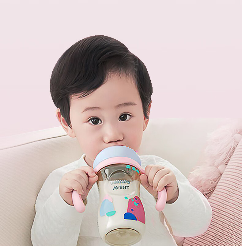 Бутылочка для кормления Philips AVENT, художественная роспись, цветная, с широким горлышком, PPSU, 260 мл, SCY943/01