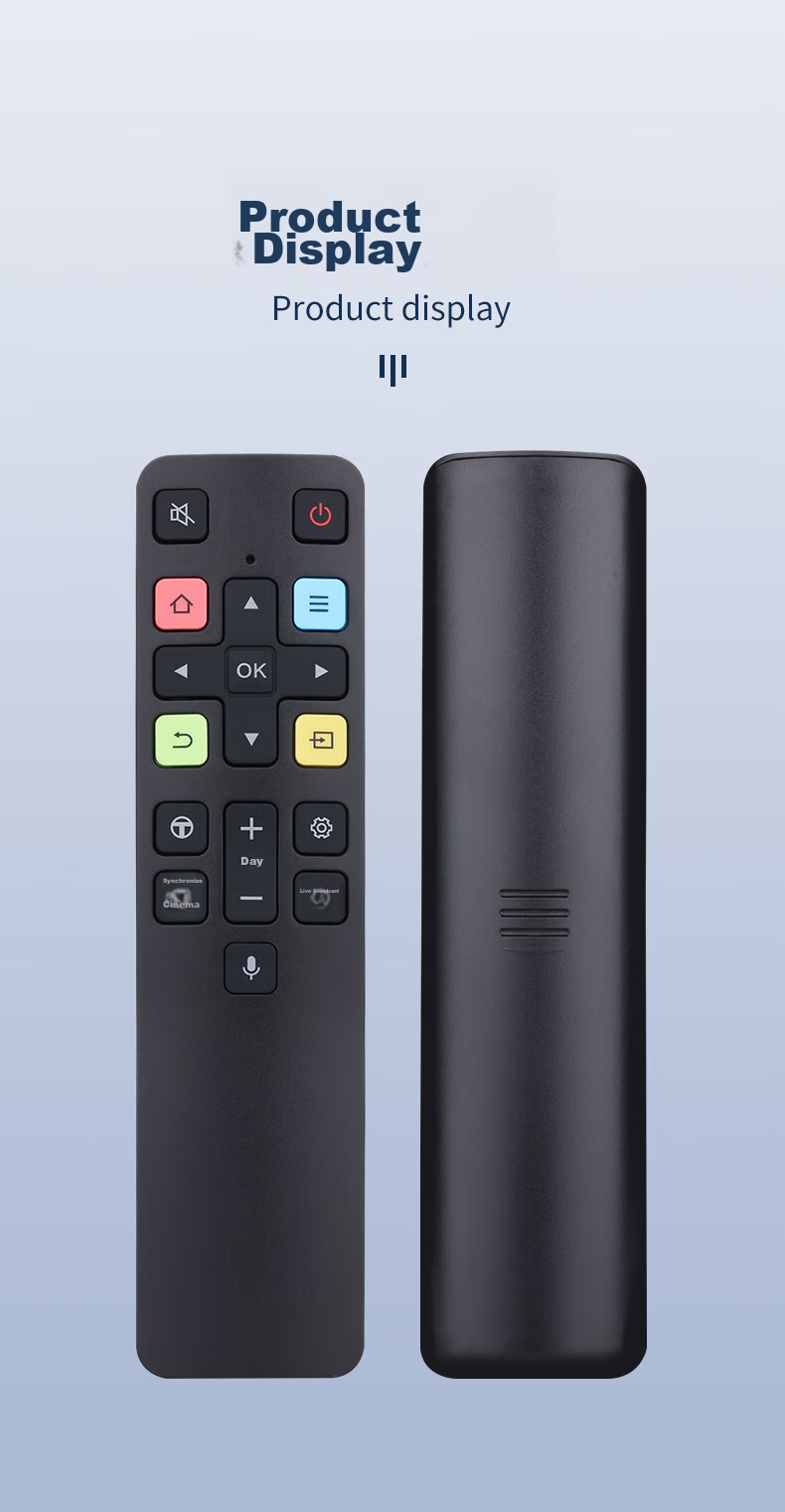 Пульт ДУ Qinxuan RC801C/D для телевизоров TCL, голосовое управление, Bluetooth