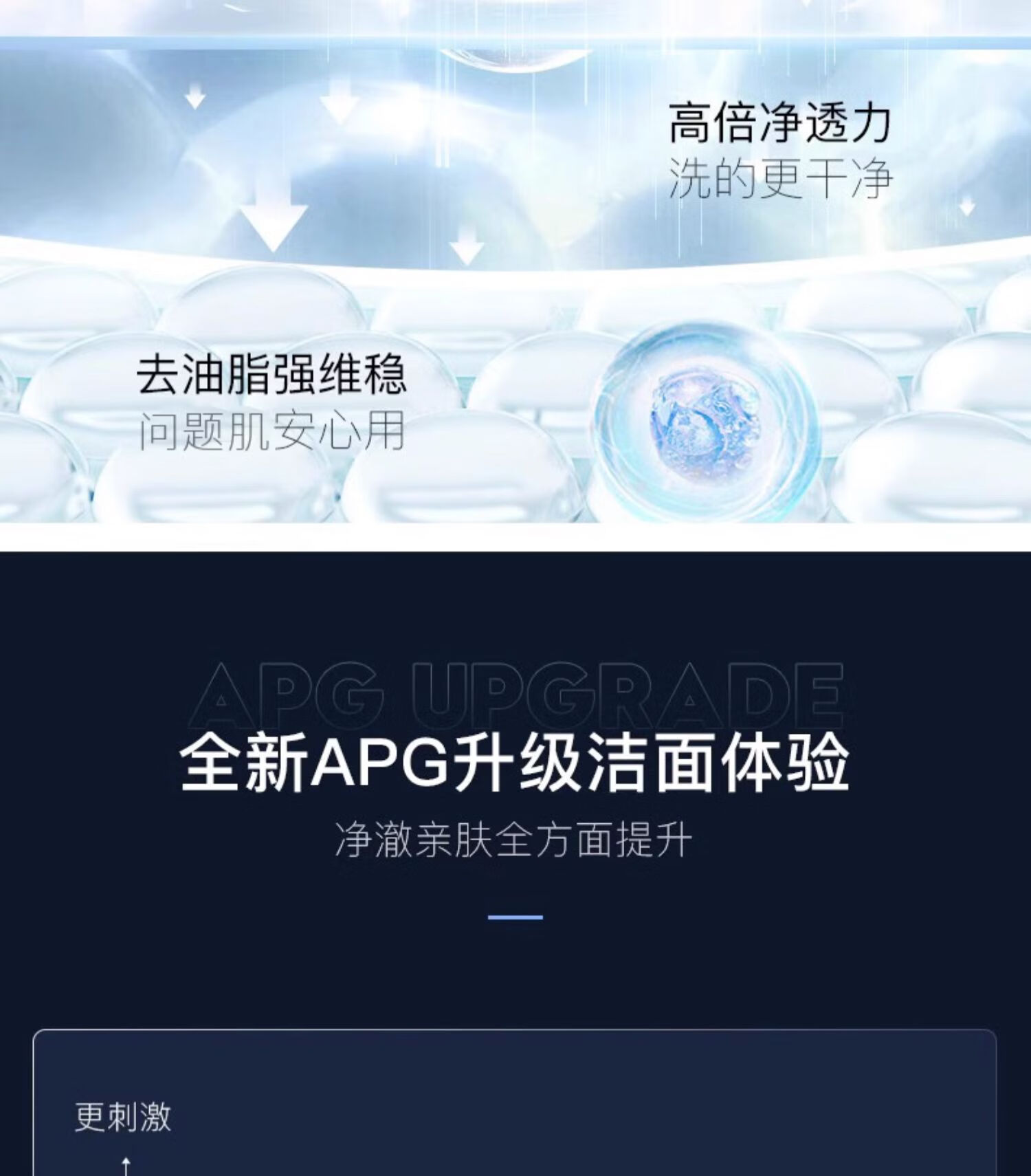 米云男士冰感氨基酸洁面慕斯去角质敏感肌泡泡洗面奶温和洁净米yun 洁面慕斯*2