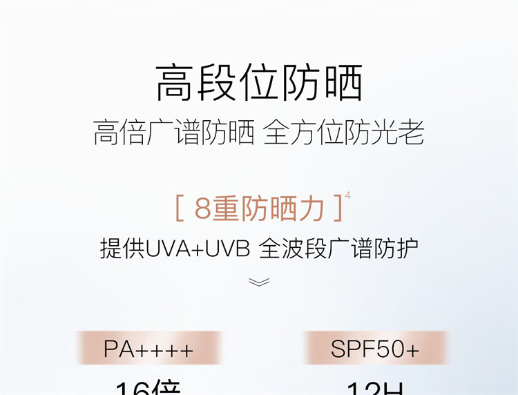 柳丝木（Ositree）动感骄阳清透防晒乳SPF50+PA++++高倍清爽防晒霜男女 光U盾50g*2