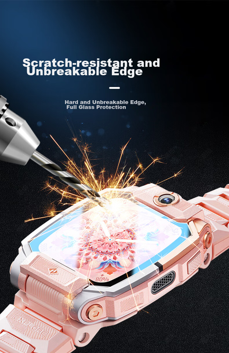 Защитная пленка Smorss для умных часов OKII Z10, 2 шт., закаленное стекло, защита от синего света, антицарапин, антиблик