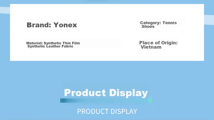 YONEX Теннисные кроссовки, противоскользящие, амортизирующие, профессиональные спортивные кроссовки для соревнований и тренировок SHTTWGCEX, белый/красный, размер 43