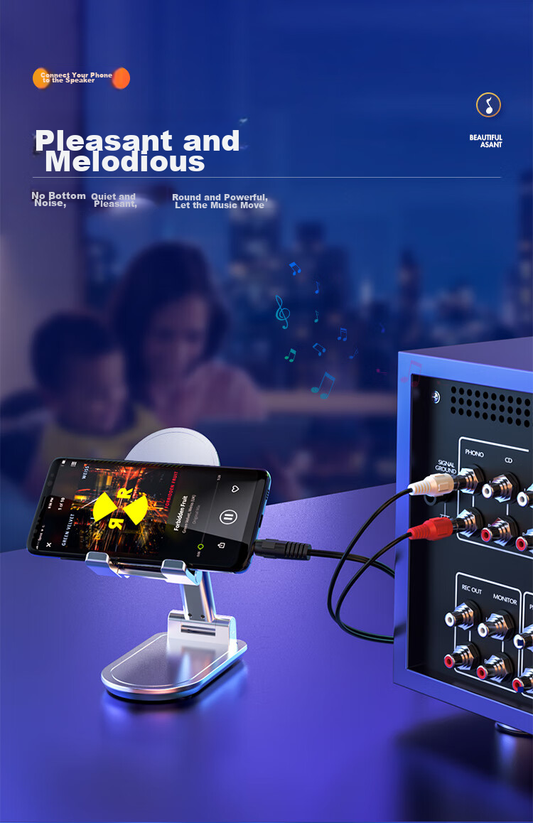 Аудиокабель UNITEK 3.5 мм - 2 RCA, 1.5 метра, Y-C904