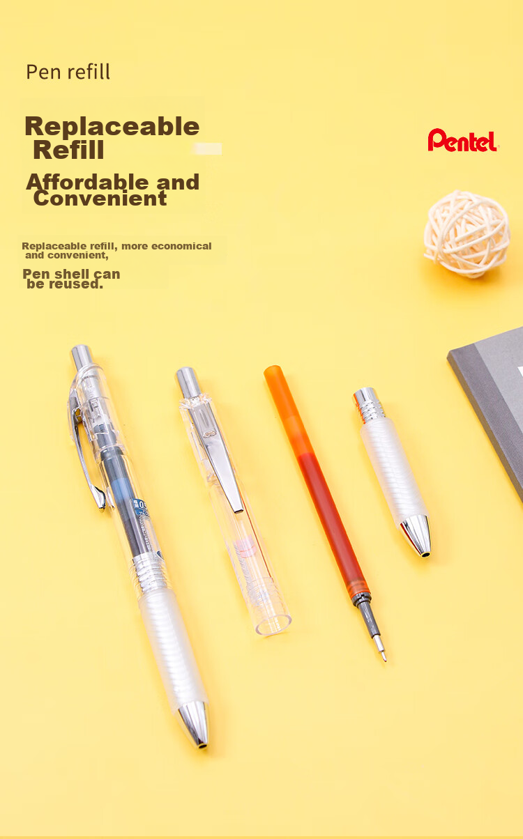 Синяя гелевая ручка Pentel