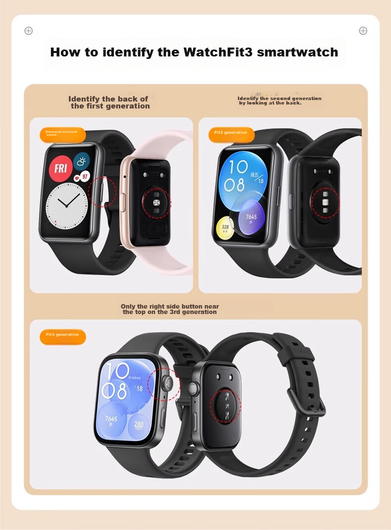 Ремешок Iboann для Huawei Watch Fit 3/4 Pro, силиконовый, магнитный, спортивный