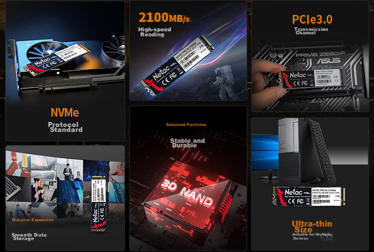 SSD накопитель Netac
