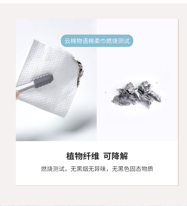 云棉物语（YUNMIANWUYU） 云棉物语 一次性洗脸巾珍珠纹棉柔巾美容卸妆化妆棉女干湿两用洗面巾 棉柔巾40抽*2包