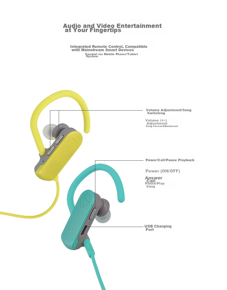 Беспроводные наушники Audio-Technica SPORT50BT, спортивные, водонепроницаемые, розовые